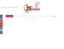 Tablet Screenshot of mateodebica.com.pl